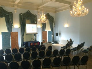 The Ballroom, set-up and ready to go!
