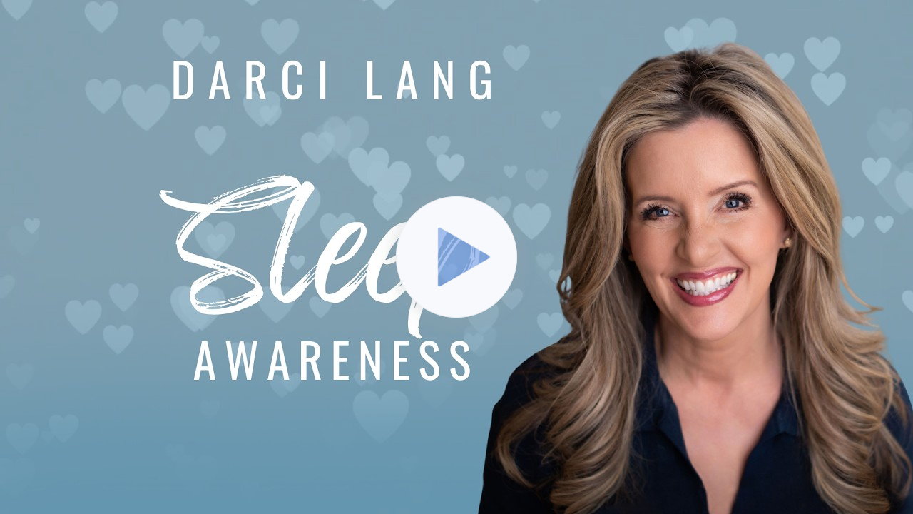 Darci Lang Sleep Awareness