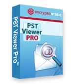 PstViewer Pro email viewer/converter product box.