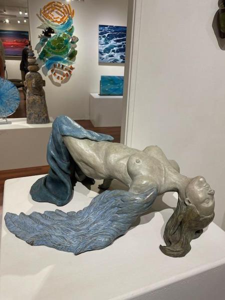  'Rising Angel' Bronze by Christine Turnbull