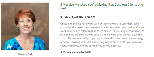 Event link: Sunday April 7