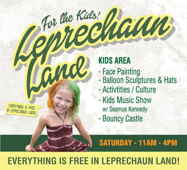 Kids at Annapolis Irish Fest