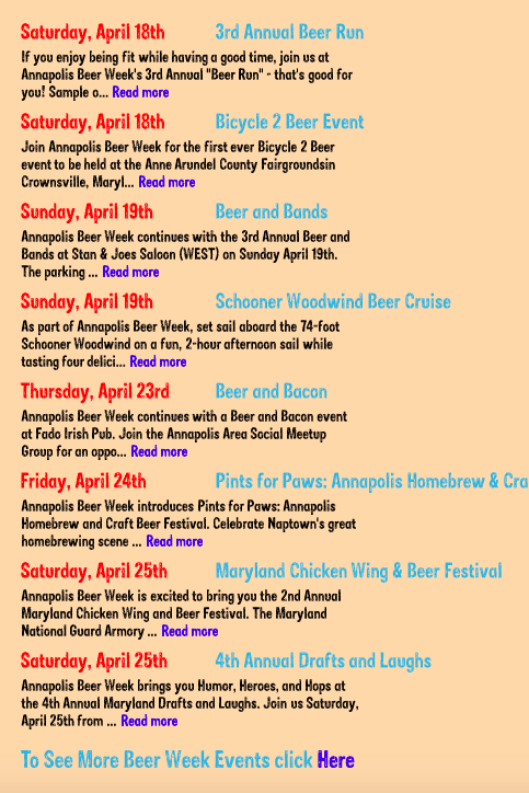 Annapolis Beer Week