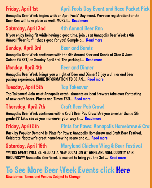 Annapolis Beer Week
