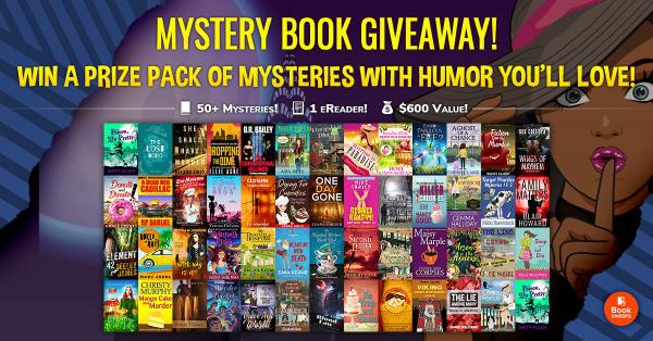 Enter for a chance to win 50+ Mysteries with Humor ebooks + A brand new eReader 