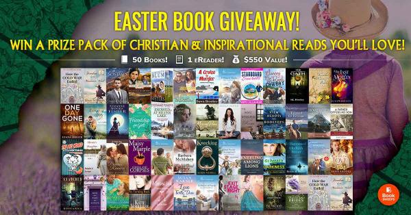 Enter for a chance to win a bundle of Christian & Inspirational reads + A brand new eReader.   (Click Image Below)