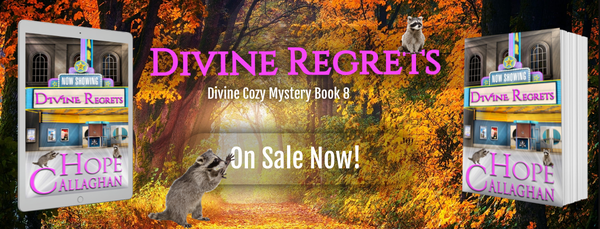 Get the brand new cozy mystery, Divine Regrets while it's on sale!