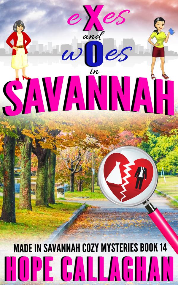 This week's books on sale (only .99 cents for a limited time) "Exes and Woes," from the Made in Savannah Series.