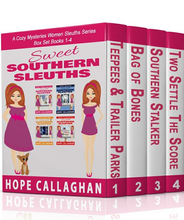 Download the Sweet Southern Sleuths Box Set I (Books 1-4) For Just $0.99 cents -- thru (6/11/2020)