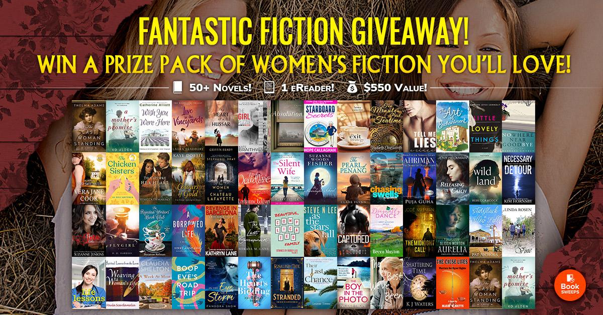 Enter for a chance to win 50+ Women's Fiction ebooks PLUS A brand new eReader.  