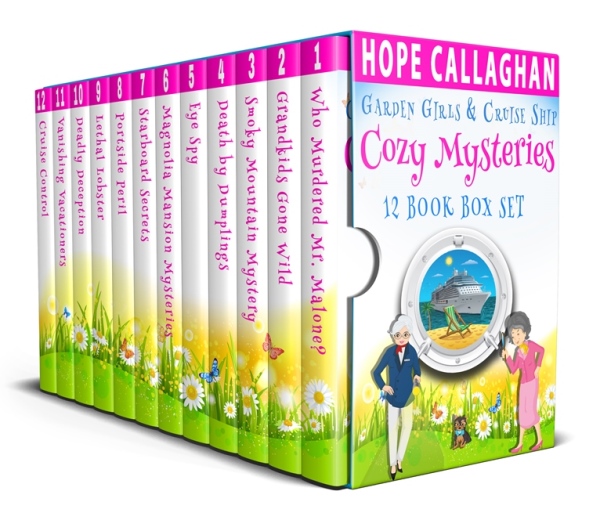 Download The 12 Book Box Set  (Books 1-6 in both the Garden Girls and Cruise Ship Series) For Just $0.99 cents!