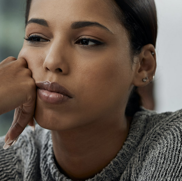 Woman tired of working