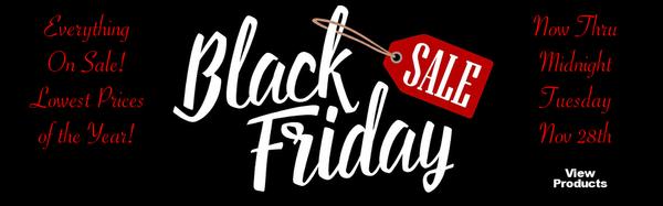 Black Friday Sales Event Starts Now!