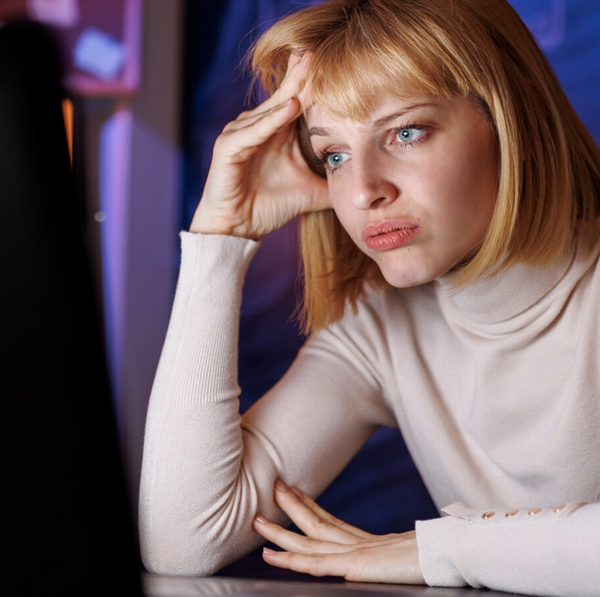 Woman Stressed Out