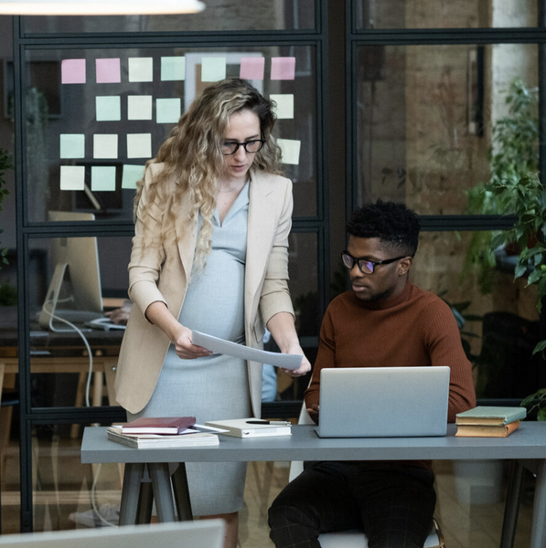 businesswoman working