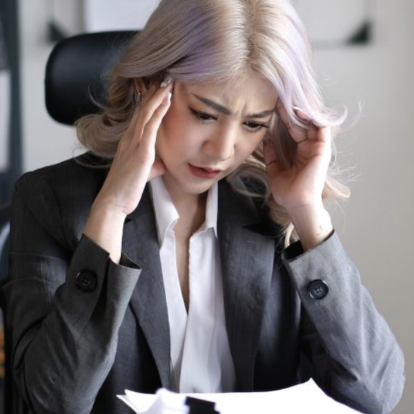 Woman working