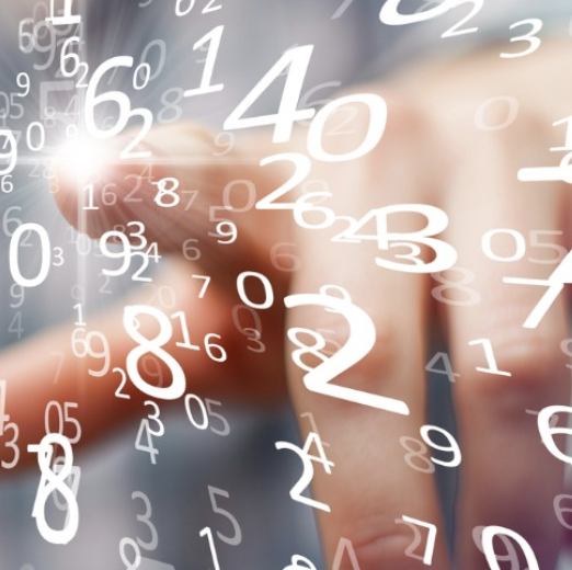 Businessman on blurred background