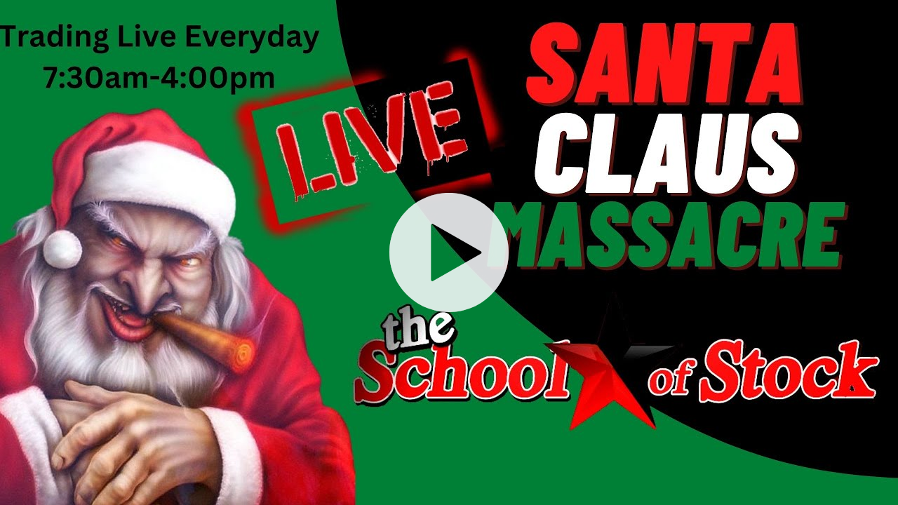 Sant Claus Massacre Continues. Levels and thoughts and stocks for tomorrow