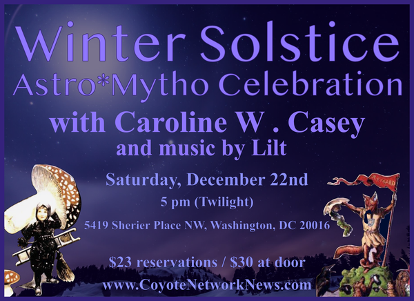 Invitation to Join us this Saturday for the Winter Solstice Celebration