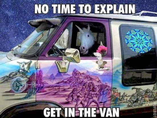 No Time to Explain, Get in the Van