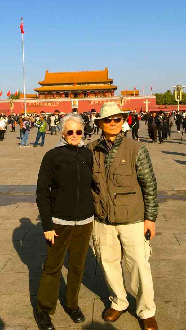Anna and Victor at the Forbidden City Beijing on Tao Travel