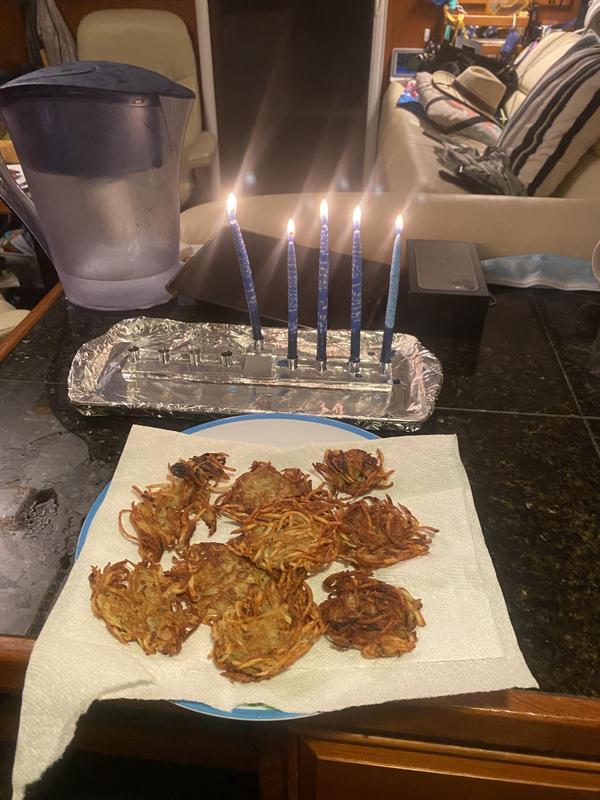 Chanukah latkes