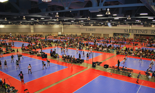 Convention Center with Senior Games