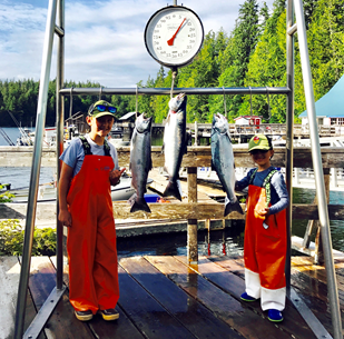 Gale cooking Christmas dinner