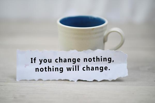 Time To Make That Change >>>