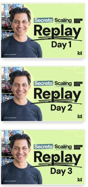 Check out the replays here