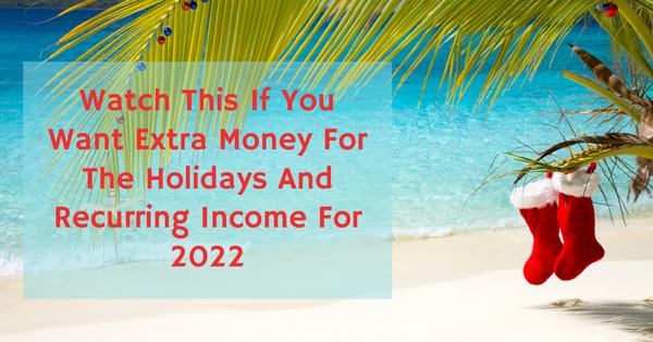 Watch This If You Want Extra Money For The Holidays