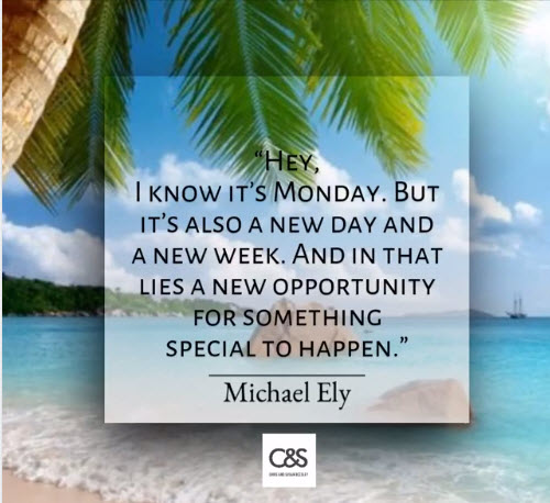 Join Today's Monday Conversation
