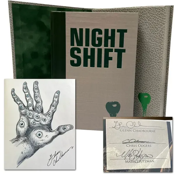 Signed lettered edition of Night Shift