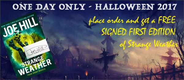 Free JOE HILL Strange weather.