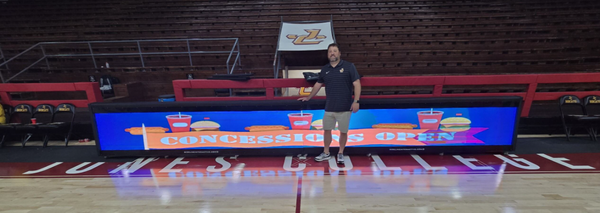 Sideline Interactive LED Scorer's Table