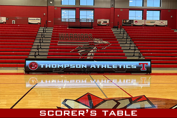 Sideline Interactive Pro LED Scorers Table