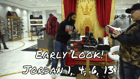 Early Peek Jordan 1, 4, 6, 13