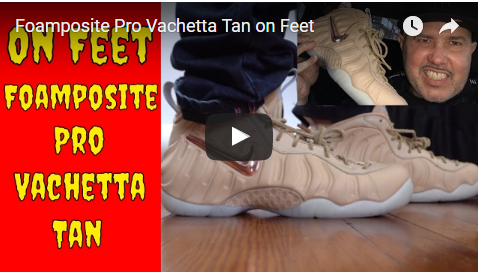 Foamposite Pro Vachetta Tan
