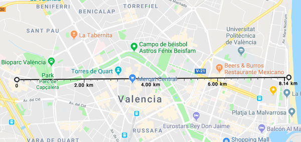 Valencia Map