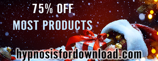 get 75% off most products hypnosis for download