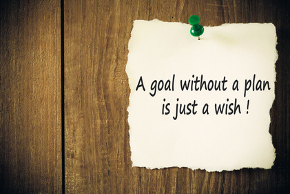 A goal without a plan is just a wish