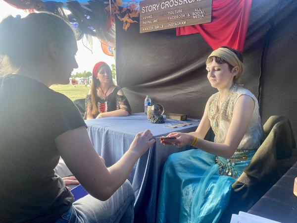 Story Fortune Telling at Utah Renaissance Faire