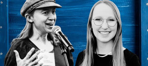 Rachel Hedman and Madeline Rollins