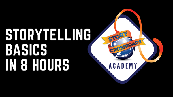 Sign up for free "Storytelling Basics in 8 Hours"