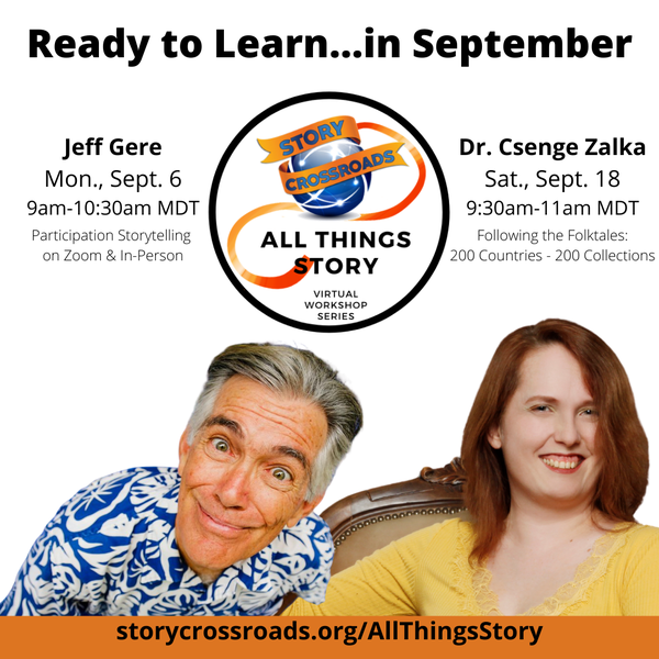 All Things Story virtual workshop - Jeff Gere and Csenge Zalka