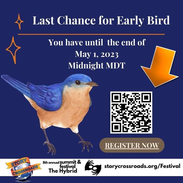 Early Bird - through May 1, 2023 - Summit & Festival