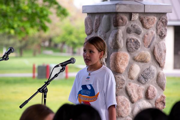 Youth Teller at 2025 Summit & Festival - Brother Valdez Photography