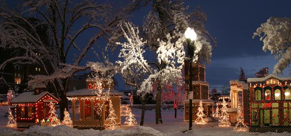 Story Train at Ogden's Christmas Village