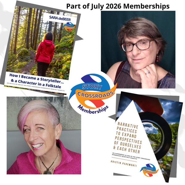 Our Commissioned Story Artist for Story Crossroads Memberships - Sara deBeer, Kristin Pedemonti