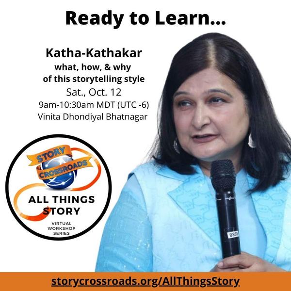 All Things Story virtual workshop series - featuring Vinita Dhondiyal Bhatnagar 